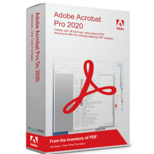 Adobe Acrobat PRO 2020 Lifetome license For Windows